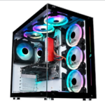 Carcasa 1STPLAYER SP8-WH, RGB, Mid Tower, White