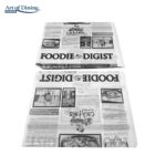 SET 500 BUCATI HARTIE IMPERMEABILA REZISTENTA LA GRASIME TIP ZIAR,  200 x 250 MM, ART OF DINING - Image 2