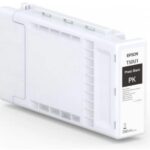 Epson UltraChrome XD3 350ml T50U1 Photo Black Pigment Ink Cartridge, compatibilitate: SureColor T3760D, SureColor T5760D, SureColor T5760DM, SureColor T7760D, SureColor T7760DM