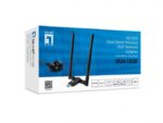 LevelOne WUA-1810E AC1200 Dual Band Wireless USB Network Adapter, 150