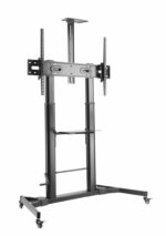 Stand TV mobil Serioux ajustabil TV03H-610TW, dimensiuni: 1350x683x2281mm, compatibilitate