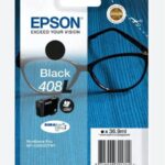 Cartus cerneala Epson 408l Ink Tank, Black, DURABrite Ultra ink,capacitate 36.9ml, 2.2k pagini, pentru WorkForce Pro WF-C4810DTWF.