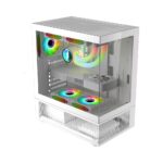 Carcasa 1STPLAYER MI7-A Mid Tower ARGB ALB - Image 2