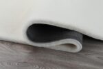 Covor Heinner Shaggy soft blanita Alb 200x300 cm - Image 4