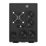 UPS nJoy Cadu 2000, 2000VA/1200W, Afisaj LCD cu ecran tactil, 4 x prize Schuko - Image 2