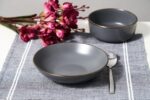 SET 6 FARFURII  ADANCI,  CERAMICA 20 CM, CALYPSO, ART OF DINING BY HEINNER - Image 3