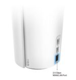 TP-Link AX7800 whole home mesh Wi-Fi 6 Tri-Band System, Deco X95(2- pack); Standarde Wireless: IEEE 802.11ax/ac/n/a 5 GHz (1), IEEE 802.11ax/ac/n/a 5 GHz (2), IEEE 802.11ax/n/b/g 2.4 GHz, viteza wireless: 5 GHz (1): 4804 Mbps, 5 GHz (2): 2402 Mbps, 2.4 GHz: 574 Mbps, Acoperire: 4-6 camere (2-pack) - Image 3