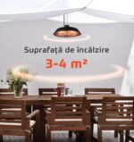HEINNER Incalzitor electric cu prindere de tavan 1500W - Image 6