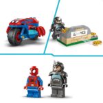 SPIDEY PE MOTOCICLETA VS RHINO  LEGO11206 - Image 3