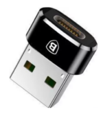 Adaptor Baseus Mini CAAOTG-01, negru - Image 2