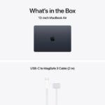 MacBook Air 13.6" Retina/Apple M5 (CPU 10-core, GPU 10-core, NeuralEngine16-core)/16GB/1TB - Midnight - INT KB (No Adapter) - 2026 - Image 7