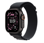 Apple Watch Ultra 3 GPS + Cellular 49mm Black Titanium Case with Black Alpine Loop - Small - Image 2