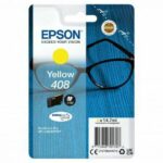 Epson Singlepack Yellow 408 DURABrite Ultra Ink, 14.7 ml, WorkForce Pro WF-C4810DTWF, WorkForce Pro WF-C4310DW.