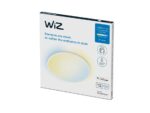 Plafoniera LED WiZ SuperSlim, Wi-Fi, control vocal, 22W, 2450 lm ,luminaalba (2700-6500K), IP20, 43cm, Alb - Image 2