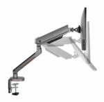 Brat pentru monitor, Material: Oțel, Aluminiu, Plastic, Suprafață finisaj : acoperire cu Pulbere, Culoare: Alb Texturat Fin, Gri Spațial, Dimensiune compatibila ecran: 27"-45", tehnologie arc, Greutate maxima (pe ecran): 5~14 kg, Greutate maxima pentru ecran curbat (pe ecran): 5~12 kg - Image 3