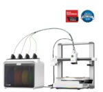 CREALITY SPARKX I7 COMBO FDM 3D PRINTER, Imprimanta 3D, Tehnologie FDM, Volum printare: 260 × 260 × 255 mm, Dimensiuni imprimanta: 470 × 423 × 456 mm, Viteza printare: ≤ 500 mm/s, Acuratete: 100±0.1 mm, Inaltime strat: 0.05-0.3 mm, Direct drive extrusion, Diametru filament compatibil: 1.75mm - Image 5