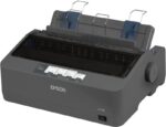 Imprimanta matriceala mono Epson LX-350, dimensiune A4, numar ace: 9 pini, viteza 15cpi, rezolutie 240x144dpi, memorie 128KB, limbaje de printare IBM PPDS, ESC/P, interfata USB 2.0, Bidirectional parallel, RS- 232, ribbon inclus, consumabile: S015637, S015647, optional: suport role hartie - Image 2