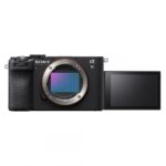Body Aparat foto SONY Alphat 7C II Mirrorless, 33 MP, ISO 100-51.200 (Extins: 50-204.800), 1/8000s, 4K @59.94, SD/x1 Micro-HDMI/x1 USB-C, Rafala 10 cps, WiFi/Bluetooth, Senzor CMOS Exmor, Montura Sony FE, Negru - Image 2