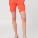 PANTALONI SCURT CASUAL FEMEI CORAL L