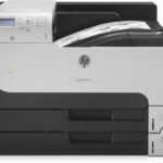 Imprimanta laser mono HP LaserJet Enterprise 700 Printer M712dn, dimensiune A3, duplex, viteza max 41 ppm A4 (26ppm duplex), 20 ppm A3 (13ppm duplex), rezolutie 1200x1200dpi, procesor 800 MHz, memorie 512MB, alimentare hartie 250 coli + 250 coli, 1 tava multifunctionala de 100 de coli, limbaje de