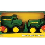 MINI SANDBOX TRACTOR AND DUMP TRUCK SET