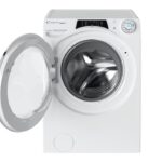 Masina de Spalat cu Uscator Candy ROW4856DWMCT/1-S RapidO, 8+5kg, 1400, DA, BPM, MPS, 6 Digit, WiFi+BT, Steam, White+White + chrome ring