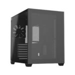 Carcasa FORTRON CMT380, RGB, Mid Tower, Black