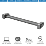Dock USB Trust Dalyx, 10 porturi USB-C, aluminiu - Image 2