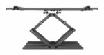 Suport TV de perete Serioux TV61-466, compatibilitate  dimensiune ecran: 37"-80", compatibilitate VESA: 200x200, 300x200, 400x200, 300x300, 400x300, 400x400, 600x400, greutate maximă suportata: 65kg, distanta fata de perete: 77~428mm, inclinare: +3°~-15°, pivotare:  +60°~-60°, nivel ecran: +3°~-3° - Image 5