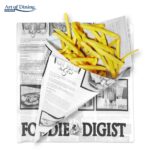 SET 500 BUCATI HARTIE IMPERMEABILA REZISTENTA LA GRASIME TIP ZIAR,  200 x 250 MM, ART OF DINING - Image 3