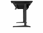 Birou gaming Genesis Holm Modular 180, material lemn/metal, reglabil pe inaltime 70 - 90 cm, iluminare RGB, management cabluri, negru - Image 4