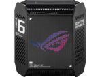 Router Wireless Asus GT6(B-1-PK)Black, tri-band, WI-FI 6, Standard retea: WiFi 6 (802.11ax), IPv4, IPv6, Backwards compatible with 802.11a/b/g/n/ac Wi-Fi, segment AX10000, , 2.4GHz  574Mbps, 5G-1Hz 4804Mbps, 5G-2 4804Mbps, 9 antene interne, Procesor 1.7Ghz, 256mb flash, 512mb ram, interfata: 1 x