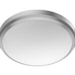 Plafoniera LED pentru exterior Philips Doris, 6W, 640 lm, lumina neutra (4000K), IP54, 22 cm, Nichel