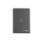 Cititor de card Hikvision DS-K1108AM, Pro series,  citeste carduri Mifare 13.56 MHz, distanta de citire: ≤ 50 mm, comunicare: RS-485, Wiegand (W26, W34) protocol si OSDP protocol,  indicator LED de stare si alimentare, tamper, buzzer, alimentare: 12 VDC, IP65, dimensiuni: 123 mm × 88 mm × 21mm