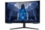 Monitor Samsung 32" LS32BG750NPXEN, Curvature: 1000R, Diagonal (inch): 32, Diagonal (cm): 81, Aspect ratio: 16:9, Panel: VA, Resolution: 3840x2160, Refresh Rate: 165Hz, Response time GtG: 1ms, Brightness (max): 350 cd/m², Contrast (static) : 1M:1, Viewing angle: 178°/178°, Color Gamut Type: 93% DCI - Image 6