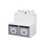 Bancuta cu spatiu de depozitare jucarii si carti Bear, U-Grow - Image 2