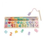 JOC PUZZLE DIN LEMN, 4 IN 1, 35 DE PIESE, MOMKI