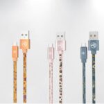 Tellur Graffiti USB to Type-C cable, 3A, 1m, pink