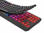 Tastatura gaming mecanica wireless Genesis Thor 230 TKL, iluminare RGB, swtich-uri Red, 87 taste, 11 butoane multimedia, negru - Image 16