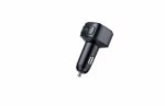Modulator FM Serioux ABFM46, Bluetooth 5.0 , raza actiune de până la 5 m, voltaj intrare: 1x DC 12V/24V, 2 porturi USB: 1 X USB QC3.0 1 x USB audio (pana la 32 GB), format muzica: MP3/WMA/WAV, frecvența FM: 87.5MHz - 108.0MHZ , microfon incorporat, functii:răspunde/respinge/handsfree/reapelare - Image 2