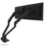 Brat dublu pt monitor Neomounts by Newstar, fullmotion 10"-32", greutate maxima suportata 8 kg per monitor, VESA min: 75x75 mm, VESA max: 100x100 mm, negru - Image 3
