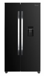 Side by Side FRAM FSBS-HM440NFBKWDE++, No Frost, 439 L, Clasa E, Dozator apa, Negru - Image 2