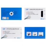 Cablu UTP CAT5e PNI U05 cu 4 perechi pentru internet 1 Gigabit si sisteme de supraveghere Rola 305m - Image 9