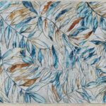 Covor Heinner cu print digital 3D 70x140 cm Leafs