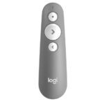 Presenter Logitech R500s Laser, wireless 2.4 GHz, bluetooth, raza de acţiune 20m, receptor mini, gri