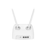 Wireless Router Tenda, 4G06C; N300 wireless LTE router, Fast Ethernet , Single-band (2.4 GHz) 4G/3G standards: FDD LTE,TDD-LTE,WCDMA, 4G Cartgory: LTE CAT4, Max 4G speed: DL:150Mbps, UL:50Mbps, Wi-Fi standards: 802.11b/g/n, Wi-Fi frequency: 2.4GHz, Wi-Fi speed: 2.4GHz:300Mbps, Interface: 1 × 10/100 - Image 3