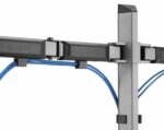Suport 2 monitoare Serioux MM55-C024, compatibilitate  dimensiune ecran 17"-32",  greutate maximă suportata: (per ecran): 9kg, VESA: 75x75, 100x100, inclinare: +70°~-70°, pivotare: +90°~-90°, rotația ecranului: + 180°~-180°, instalare: clemă, grommet - Image 8
