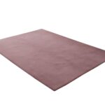 Covor Heinner Shaggy soft blanita Mov 70x140 cm