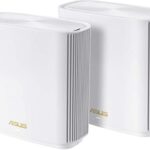 Router wireless ASUS Gigabit Mesh ZenWiFi, AX XT8, Wifi 6, Tri-Band, 2 pack