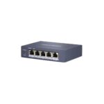 Switch Hikvision DS-3E0505HP-E, 5-port, fara management